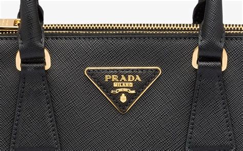 prada bags logo|Prada bag identification.